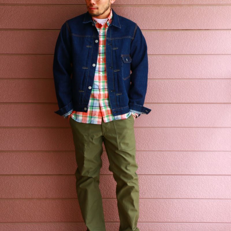 WORKERS ワーカーズ 1st Type Jacket, 13.75 Oz Raw Denim デニムジャケット