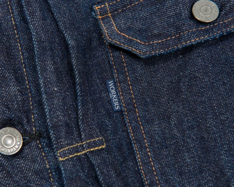 WORKERS ワーカーズ 1st Type Jacket, 13.75 Oz Raw Denim デニムジャケット