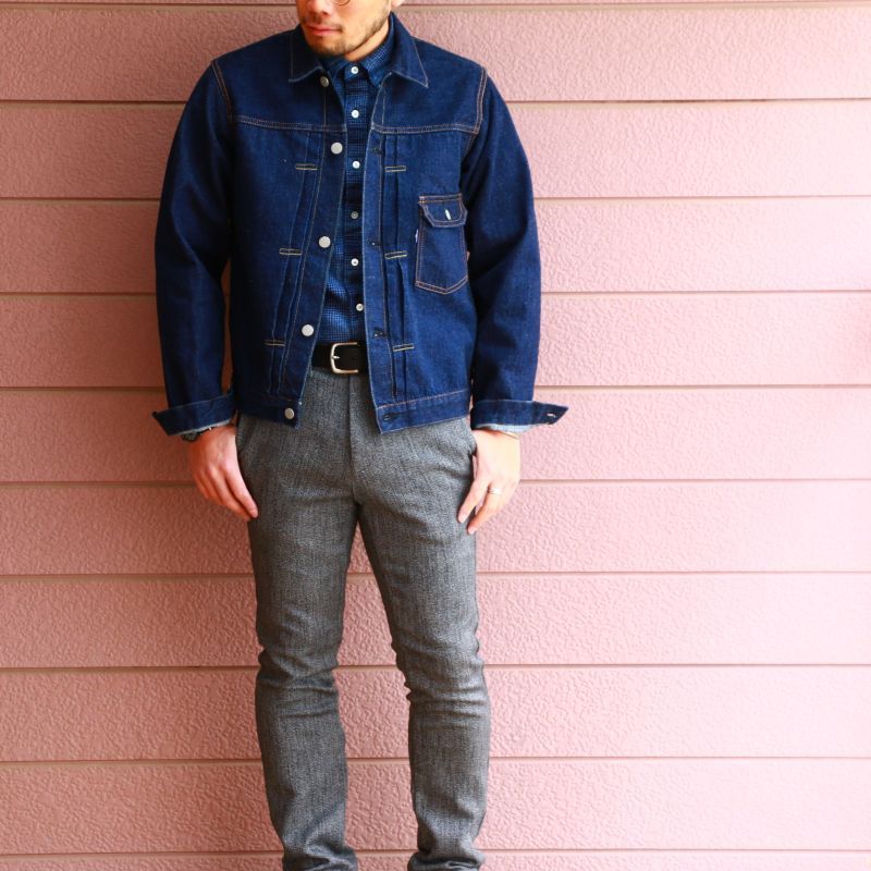WORKERS ワーカーズ 1st Type Jacket, 13.75 Oz Raw Denim デニムジャケット