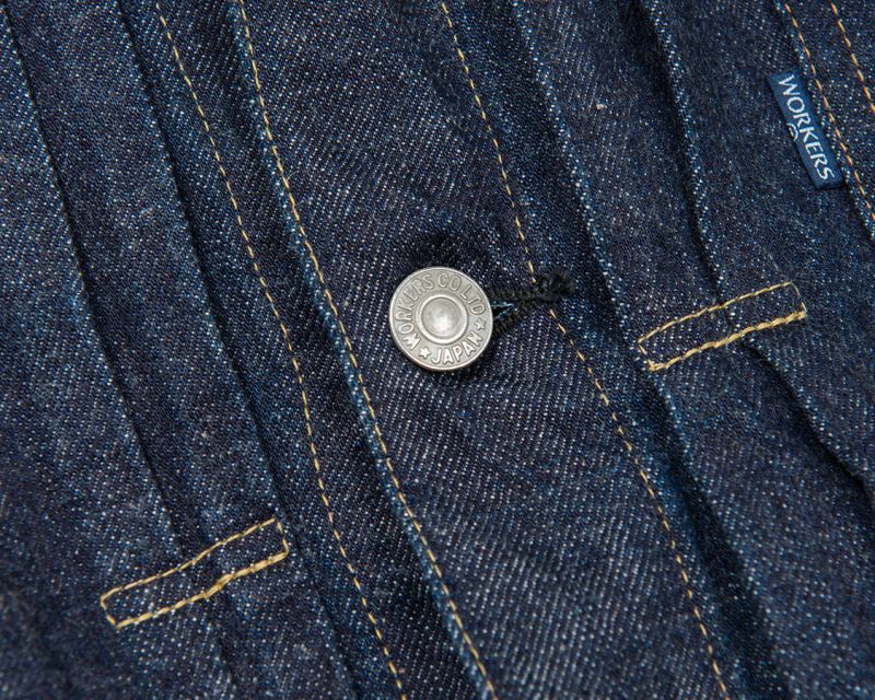 WORKERS ワーカーズ 1st Type Jacket, 13.75 Oz Raw Denim デニムジャケット