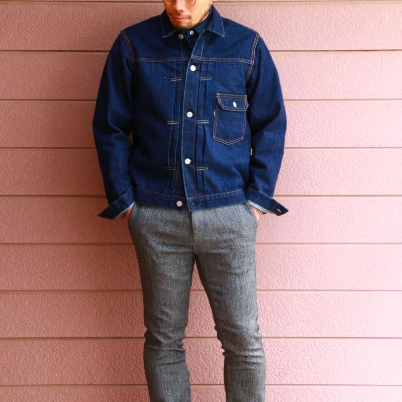 WORKERS ワーカーズ 1st Type Jacket, 13.75 Oz Raw Denim デニムジャケット