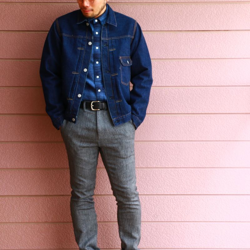 WORKERS ワーカーズ 1st Type Jacket, 13.75 Oz Raw Denim デニムジャケット