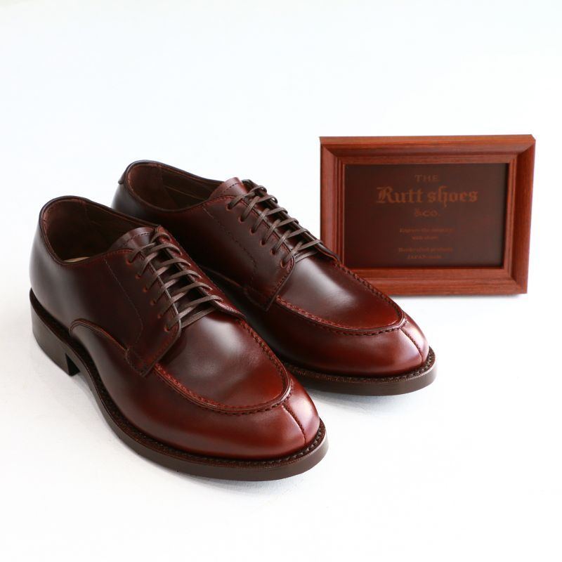 The Rutt Shoes Co ラッドシューズ Split V Tip Oxford Last 201 スプリットvチップ オックスフォード Dk Brown Qurious キュリアス 新潟 通販