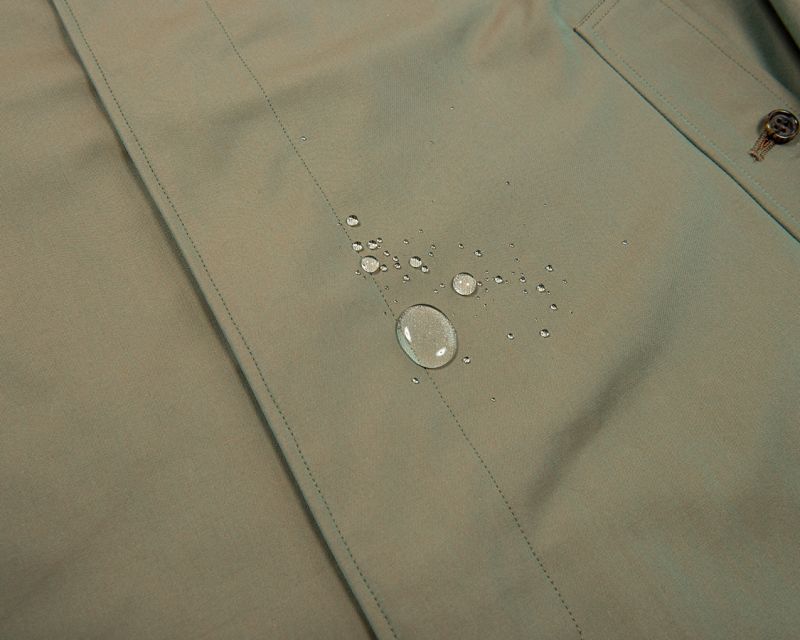 WORKERS ワーカーズ Bal Collar Coat Gabardine, Beige バルカラーコート ギャバジン ベージュ