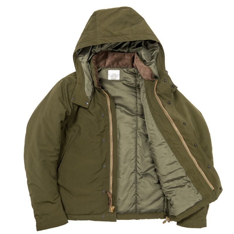 WORKERS ワーカーズ N-1, Puff Jacket, Nylon, Water-repellent Ripstop, Navy N-1パフジャケット ネイビー