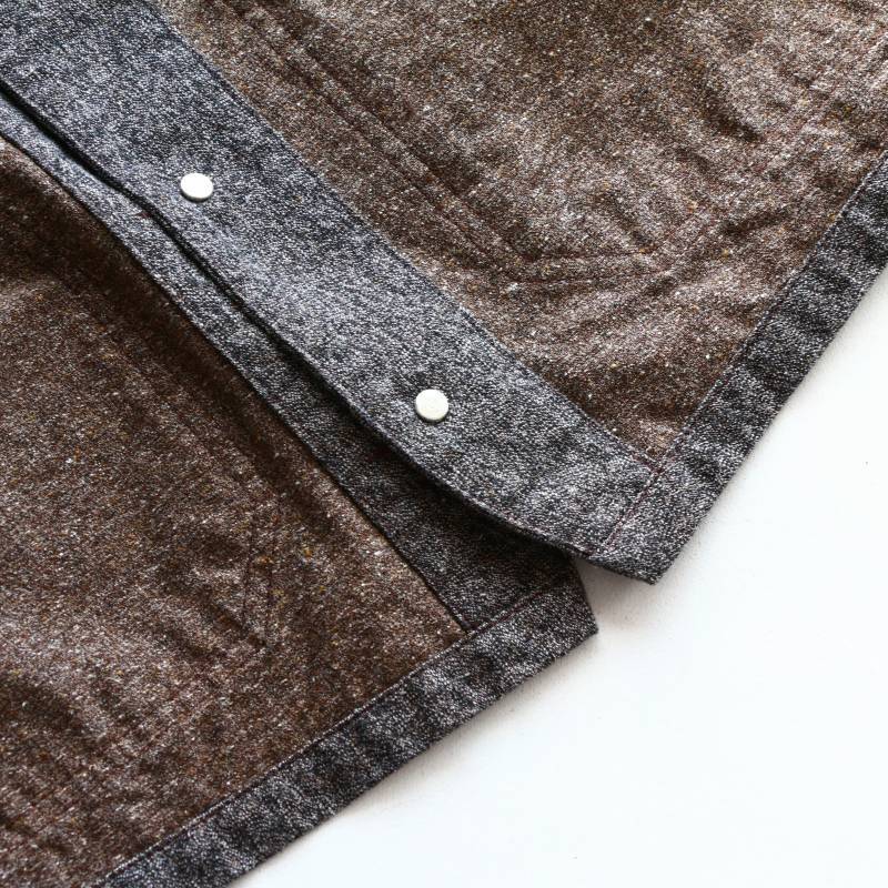 TCB jeans TCBジーンズ TABBYS VEST Covert Brown タビーズベスト コバートブラウン