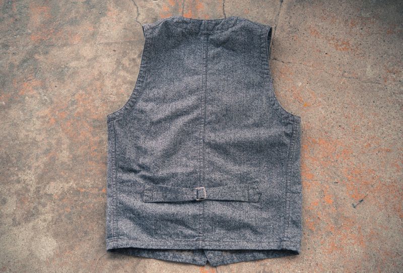 TCB jeans TCBジーンズ TABBYS VEST Covert Brown タビーズベスト コバートブラウン