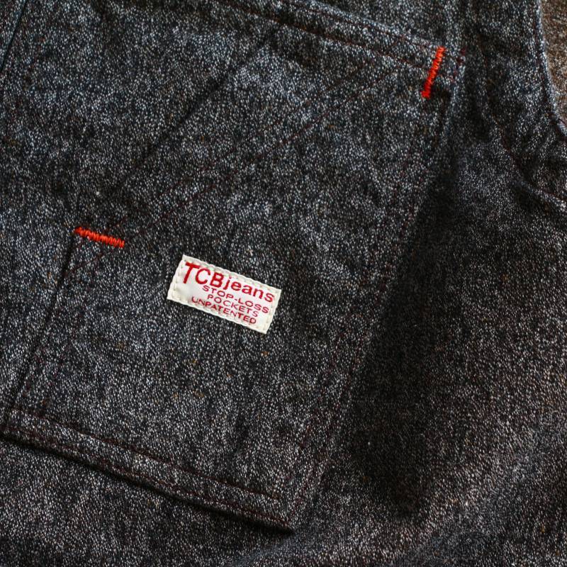 TCB jeans TCBジーンズ TABBYS VEST Covert Brown タビーズベスト コバートブラウン