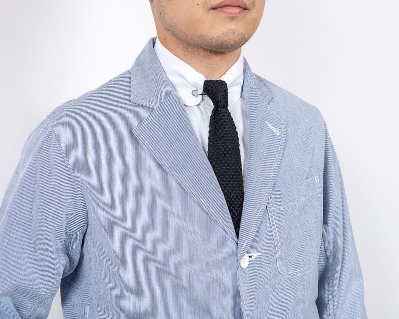 WORKERS ワーカーズ Blazer, Navy Peruvian Pima Cotton Chino ブレザー ピマコットンネイビーチノ