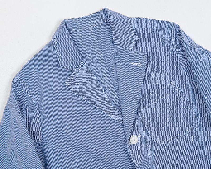 WORKERS ワーカーズ Blazer, Navy Peruvian Pima Cotton Chino ブレザー ピマコットンネイビーチノ