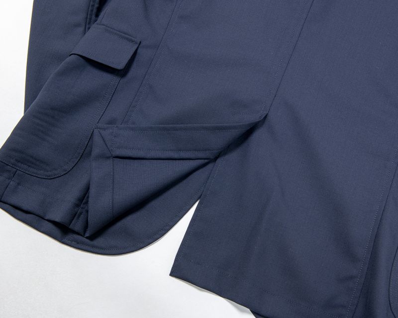 WORKERS ワーカーズ Blazer, Navy Peruvian Pima Cotton Chino ブレザー ピマコットンネイビーチノ