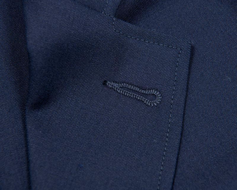 WORKERS ワーカーズ Blazer, Navy Peruvian Pima Cotton Chino ブレザー ピマコットンネイビーチノ