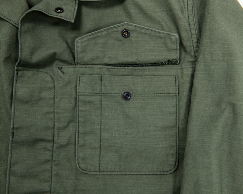 WORKERS ワーカーズ Fatigue Shirt Mod, 8 oz Reversed Sateen 