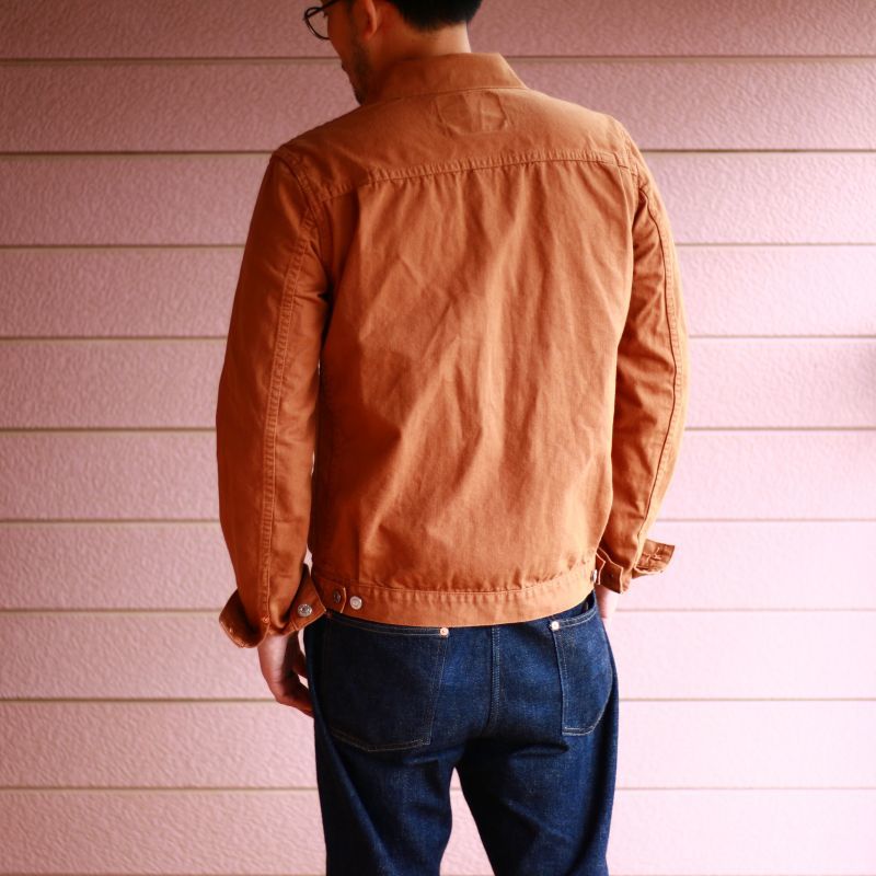 TCB jeans TCBジーンズ 50`s zimbabwe brown duck Jacket ブラウンダックジャケット 2nd