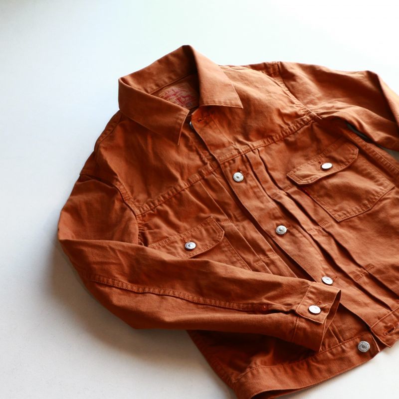 TCB jeans TCBジーンズ 50`s zimbabwe brown duck Jacket ブラウンダックジャケット 2nd