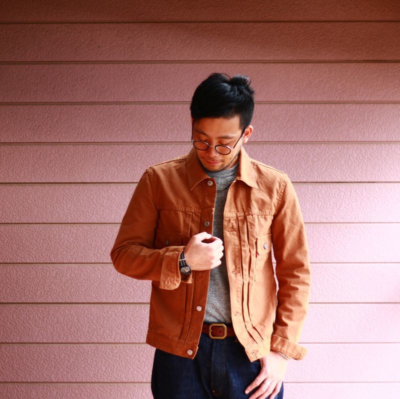 TCB jeans TCBジーンズ 50`s zimbabwe brown duck Jacket ブラウンダックジャケット 2nd