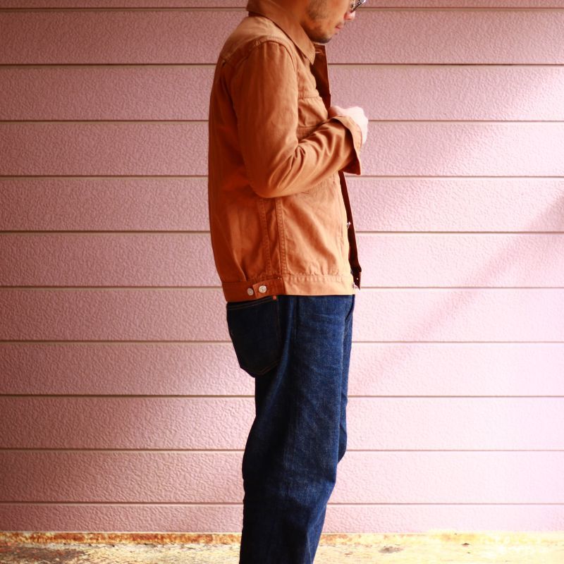 TCB jeans TCBジーンズ 50`s zimbabwe brown duck Jacket ブラウンダックジャケット 2nd