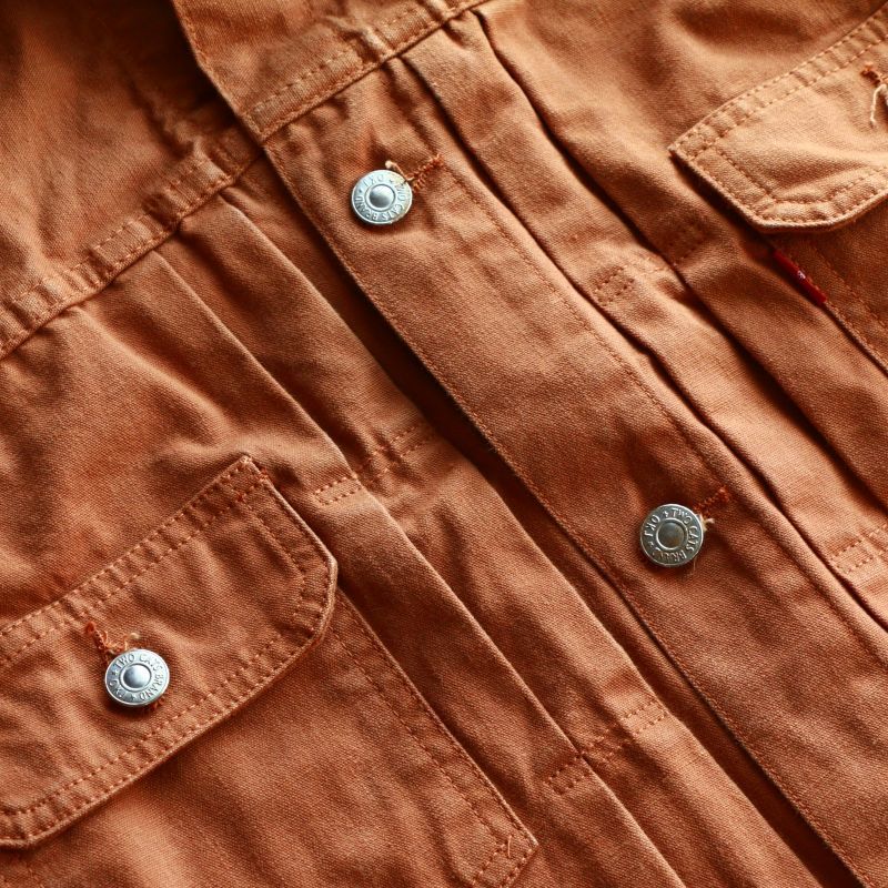 TCB jeans TCBジーンズ 50`s zimbabwe brown duck Jacket ブラウンダックジャケット 2nd