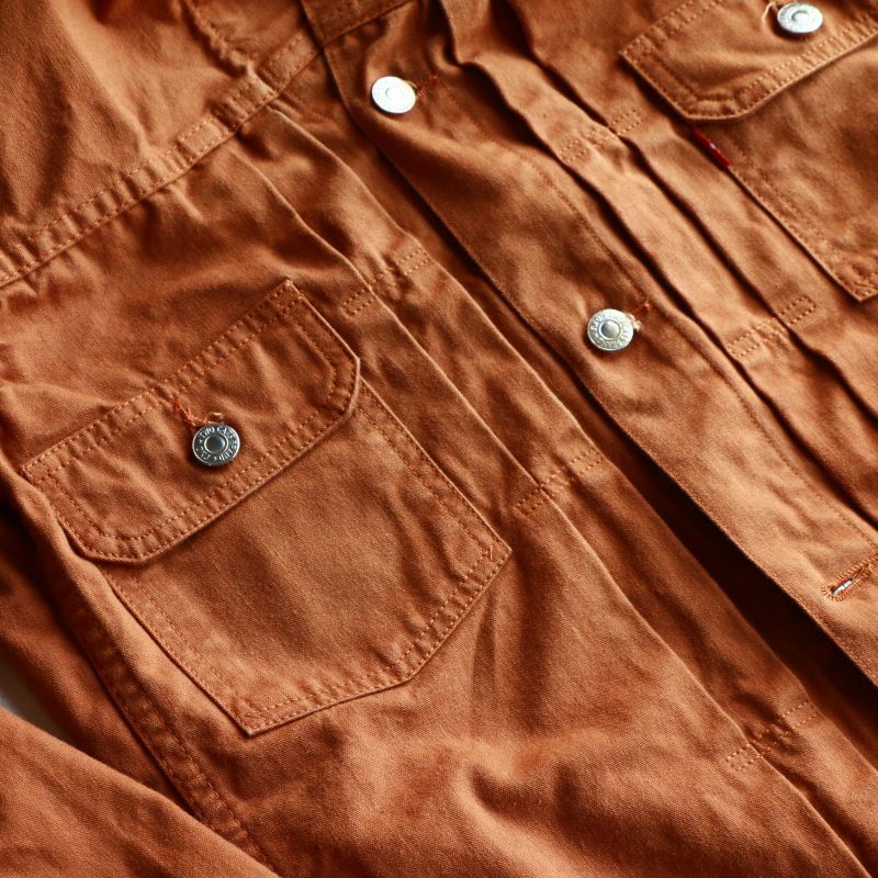 TCB jeans TCBジーンズ 50`s zimbabwe brown duck Jacket ブラウンダックジャケット 2nd