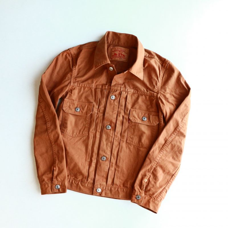 TCB jeans TCBジーンズ 50`s zimbabwe brown duck Jacket ブラウンダックジャケット 2nd