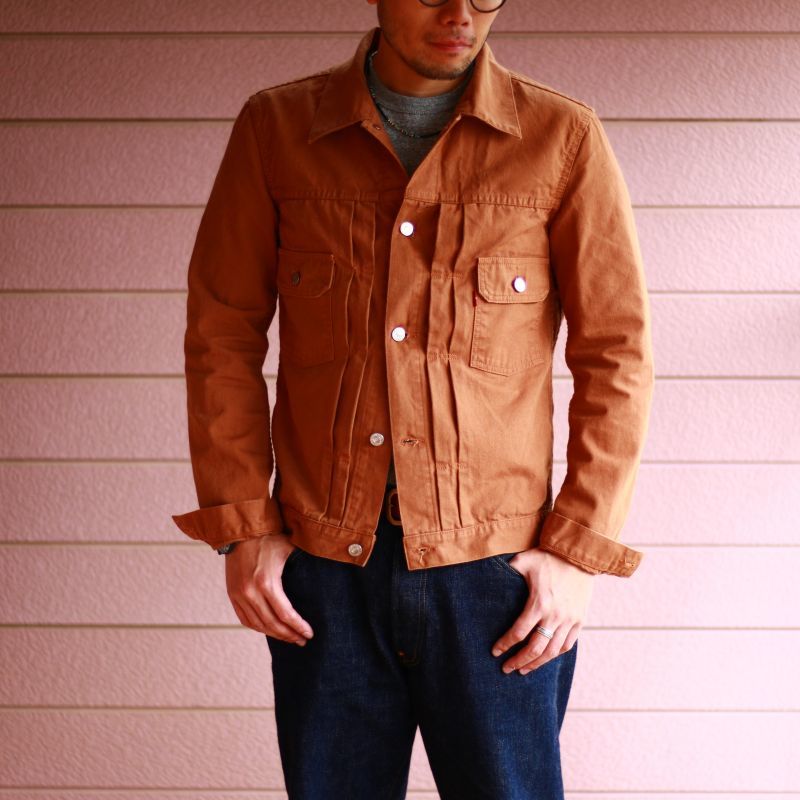 TCB jeans TCBジーンズ 50`s zimbabwe brown duck Jacket ブラウンダックジャケット 2nd