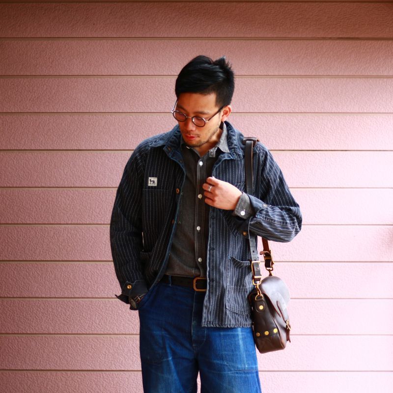 TCB jeans TCBジーンズ Catlight Shirts Covert Black Chambray 5.2oz キャットライトシャツ ブラックシャンブレー