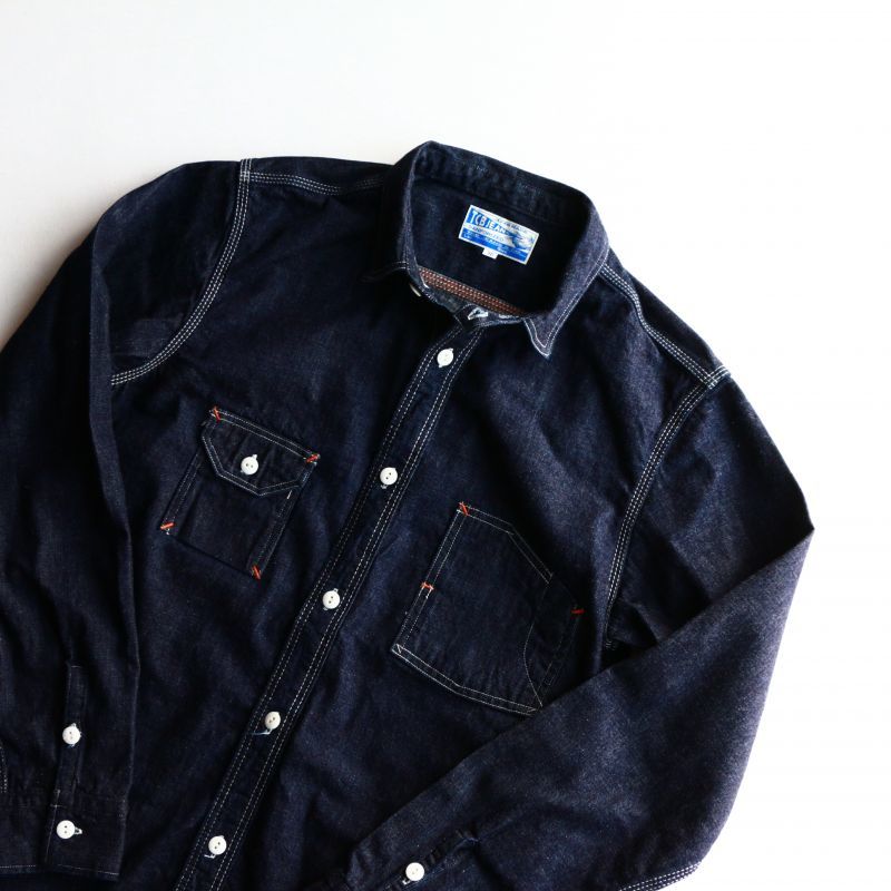 TCB jeans TCBジーンズ Catlight Shirts Denim キャットライトシャツ デニム