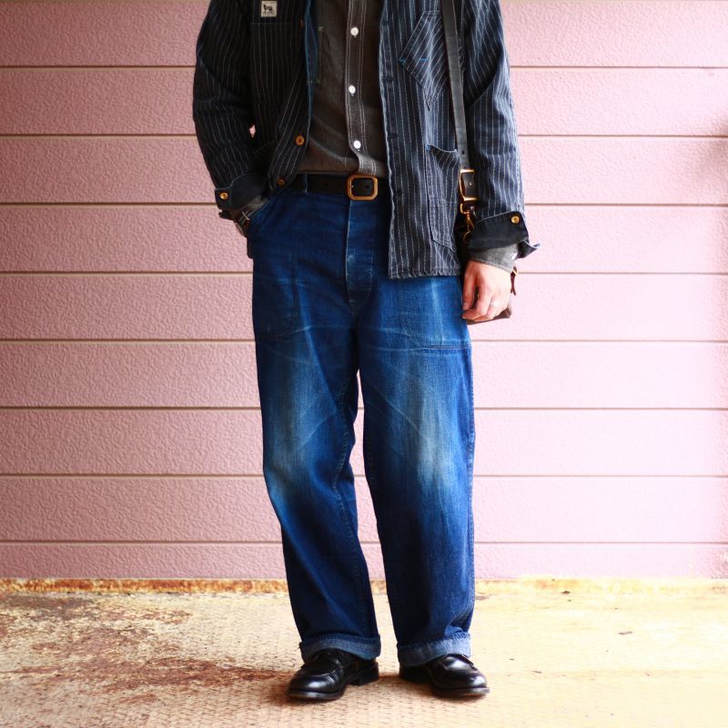 TCB jeans TCBジーンズ Catlight Shirts Covert Black Chambray 5.2oz キャットライトシャツ ブラックシャンブレー