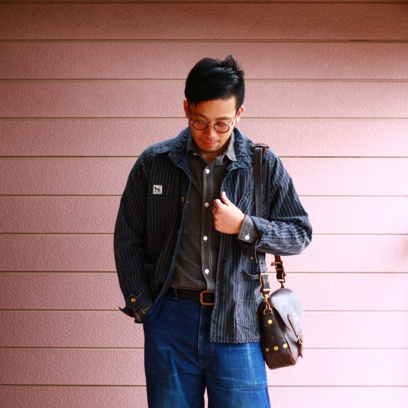 TCB jeans TCBジーンズ Catlight Shirts Covert Black Chambray 5.2oz キャットライトシャツ ブラックシャンブレー