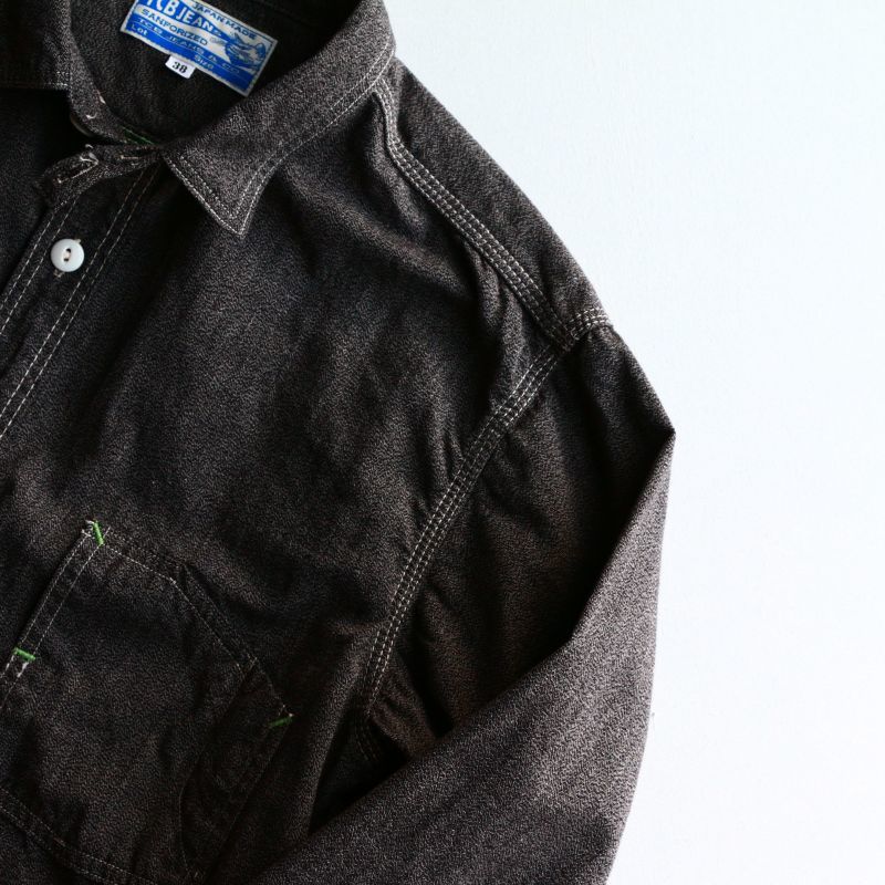 TCB jeans TCBジーンズ Catlight Shirts Covert Black Chambray 5.2oz キャットライトシャツ ブラックシャンブレー
