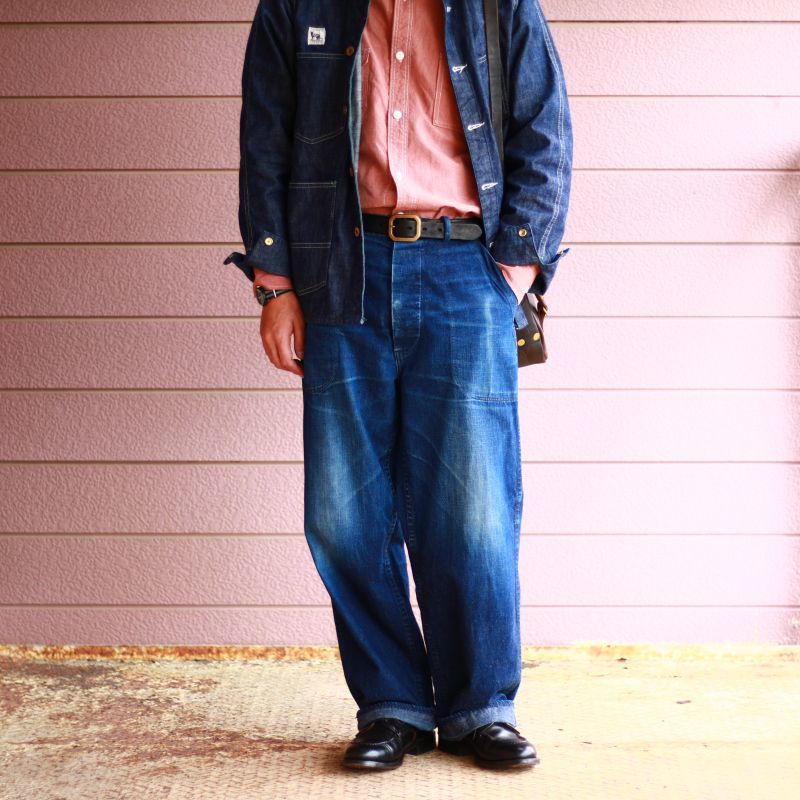 TCB jeans TCBジーンズ Catlight Shirts Covert Red Chambray 5.2oz キャットライトシャツ レッドシャンブレー