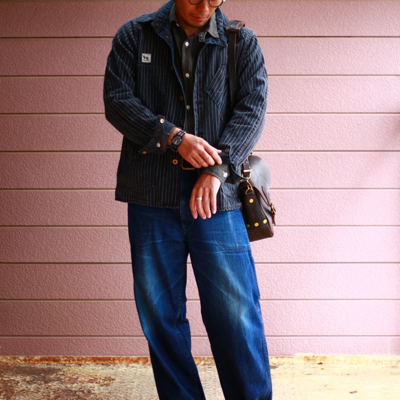 TCB jeans TCBジーンズ Catlight Shirts Covert Black Chambray 5.2oz キャットライトシャツ ブラックシャンブレー