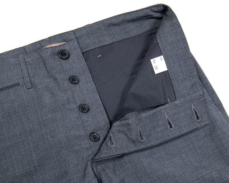 WORKERS ワーカーズ Officer Trousers, Slim Type1, オフィサートラウザー スリム Type1