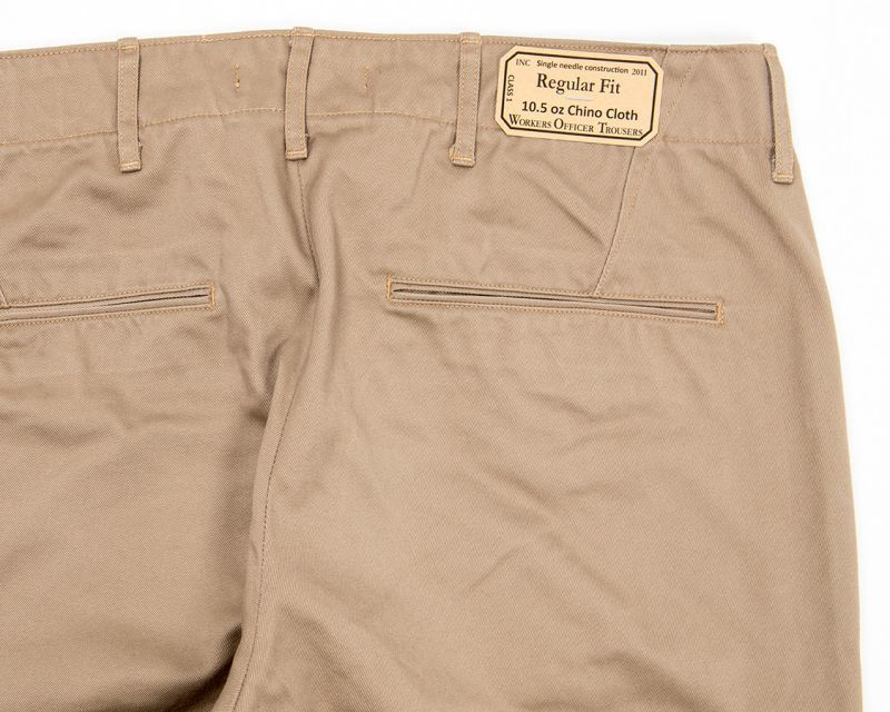 WORKERS ワーカーズ Officer Trousers, Standard Type1, オフィサートラウザー スタンダード Type1