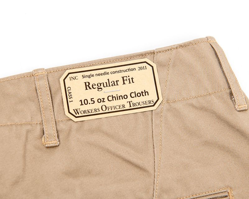 WORKERS ワーカーズ Officer Trousers, Standard Type1, オフィサートラウザー スタンダード Type1