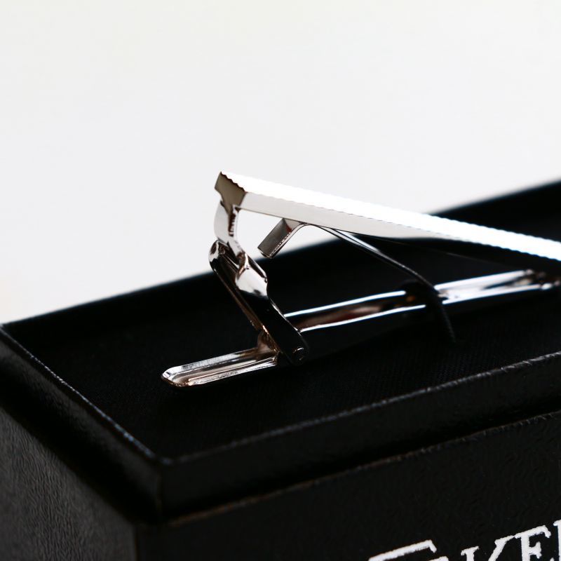 WORKERS ワーカーズ Tie Clip, Regimental タイクリップ レジメンタル