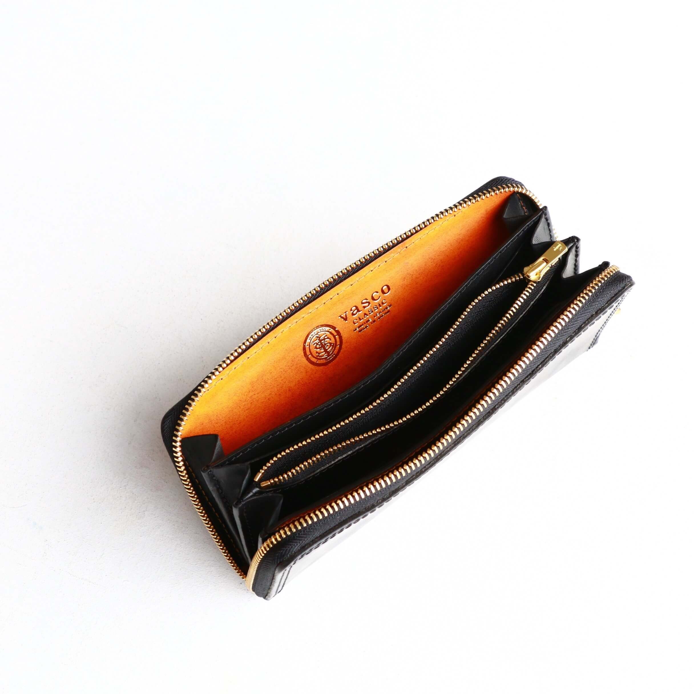 vasco ヴァスコ LEATHER VOYAGE ROUND ZIP LONG WALLET レザー 