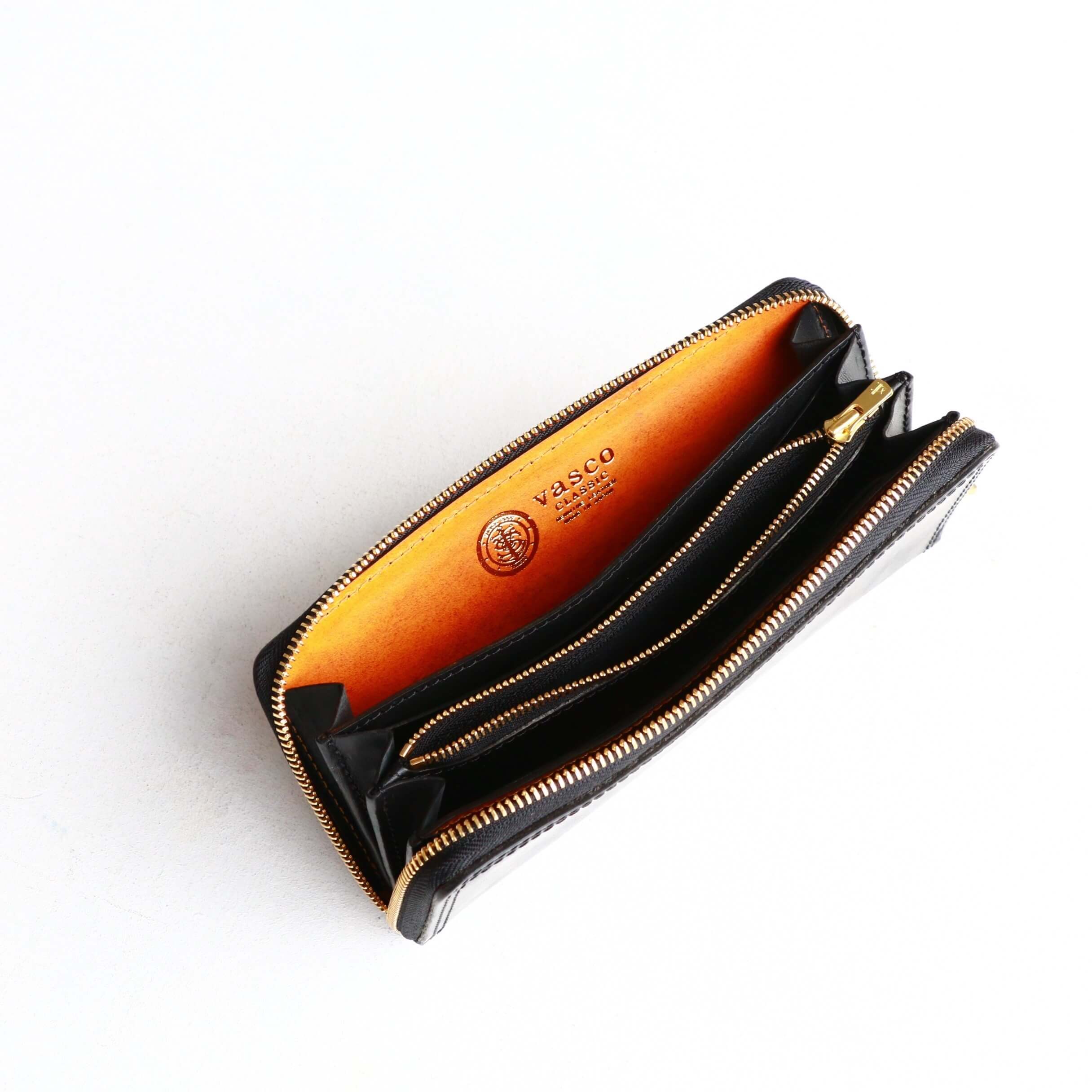 vasco ヴァスコ LEATHER VOYAGE ROUND ZIP LONG WALLET レザー