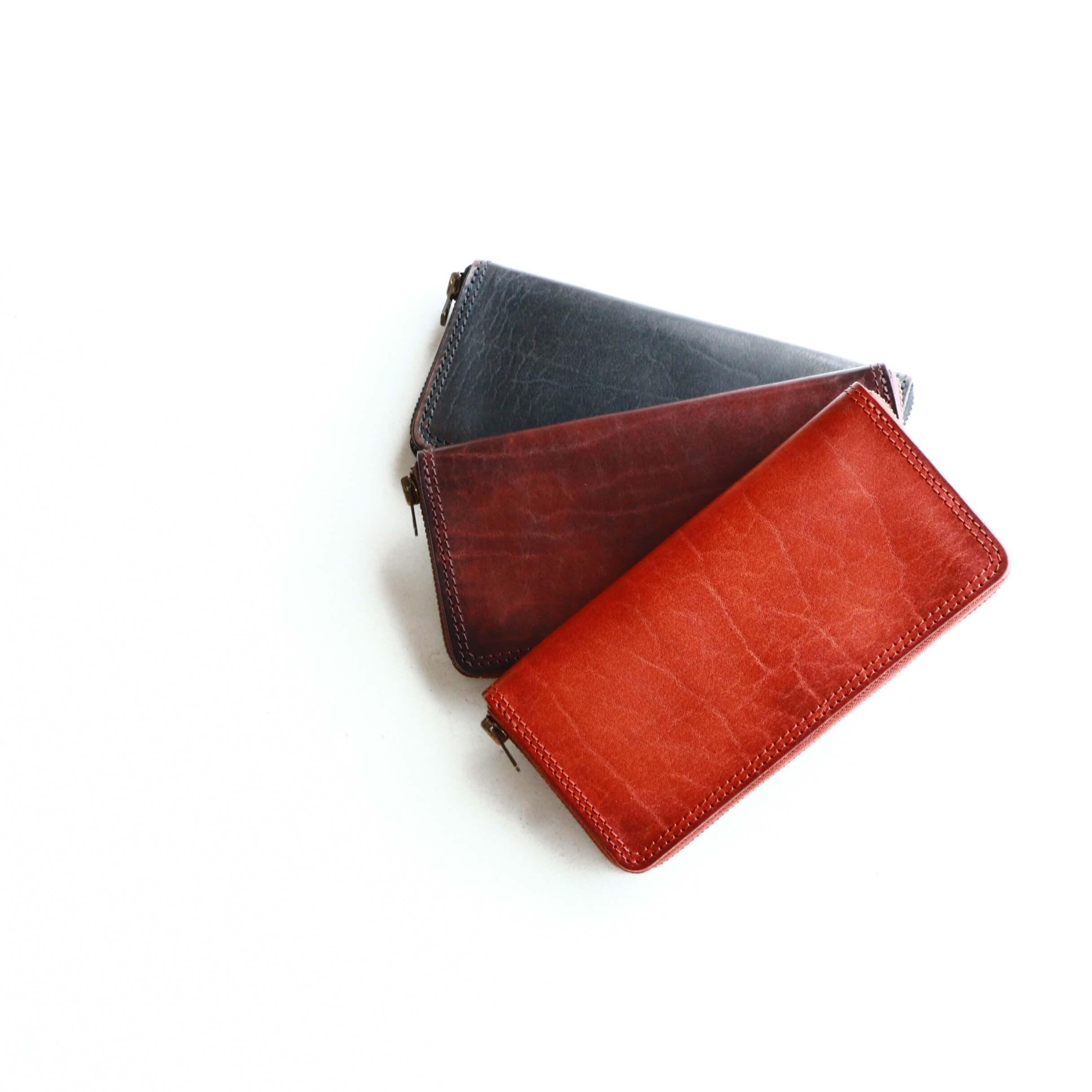 vasco ヴァスコ LEATHER TRAVEL ROUND ZIP LONG WALLET レザートラベル 
