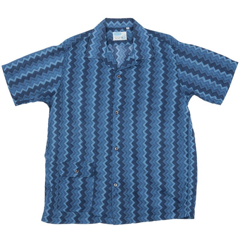 WORKERS ワーカーズ Open Collar Shirt, オープンカラーシャツ