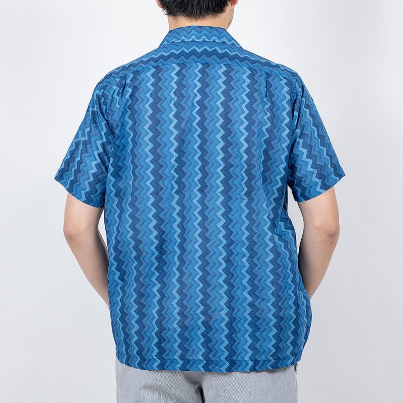 WORKERS ワーカーズ Open Collar Shirt, オープンカラーシャツ