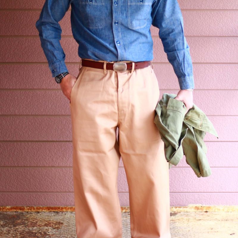 Buzz Rickson's バズリクソンズ EARLY MILITARY CHINOS 1942 MODEL ミリタリーチノ 1942モデル ベージュ