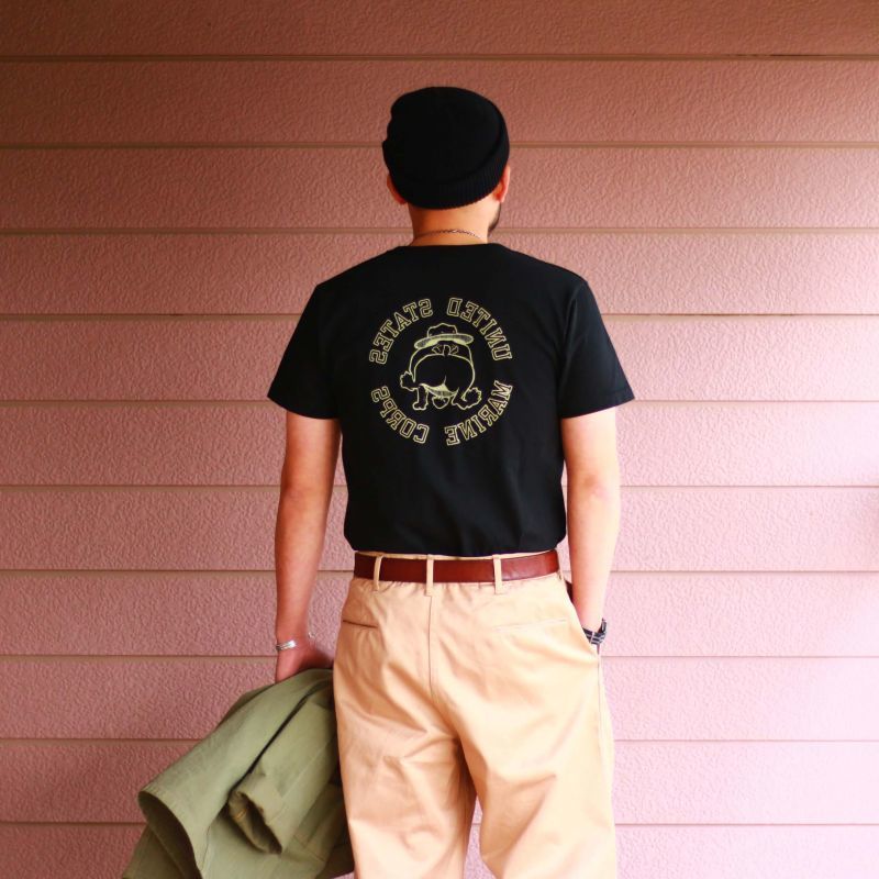 Buzz Rickson's バズリクソンズ PRINT TEE U.S .MARINE CORPS プリントTEE