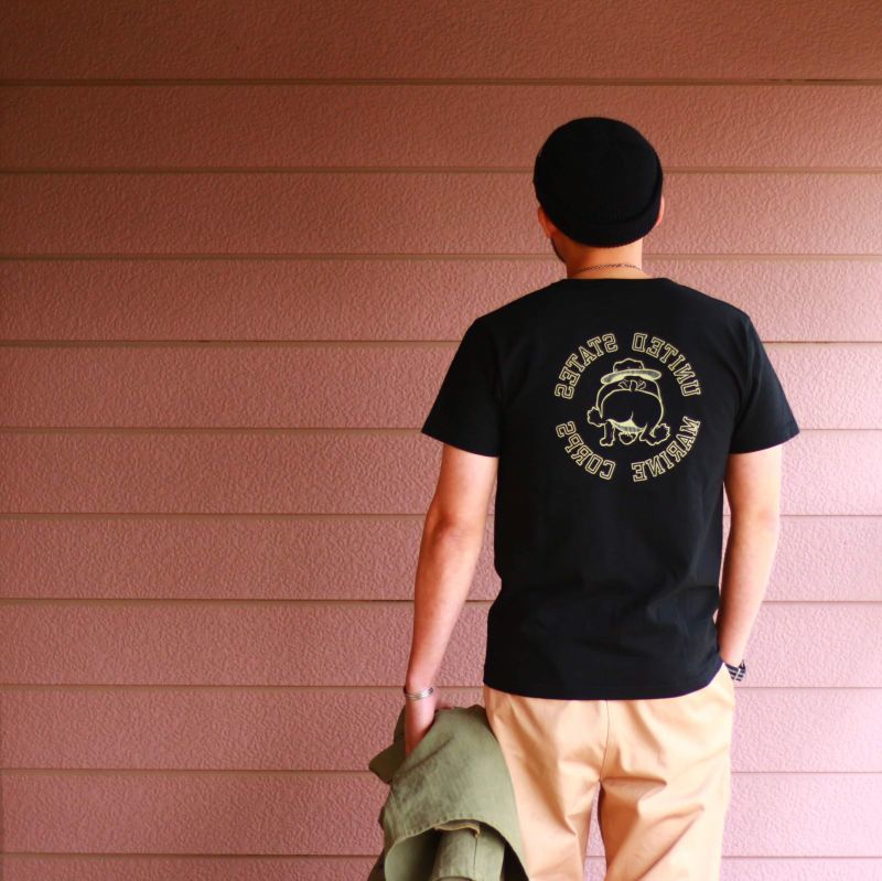 Buzz Rickson's バズリクソンズ PRINT TEE U.S .MARINE CORPS プリントTEE