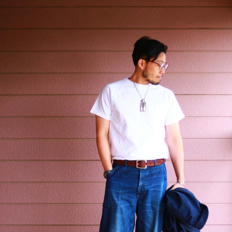 Good On グッドオン S/S HEAVY RAGLAN POCKET TEE ヘビーウェイトラグランポケットTee