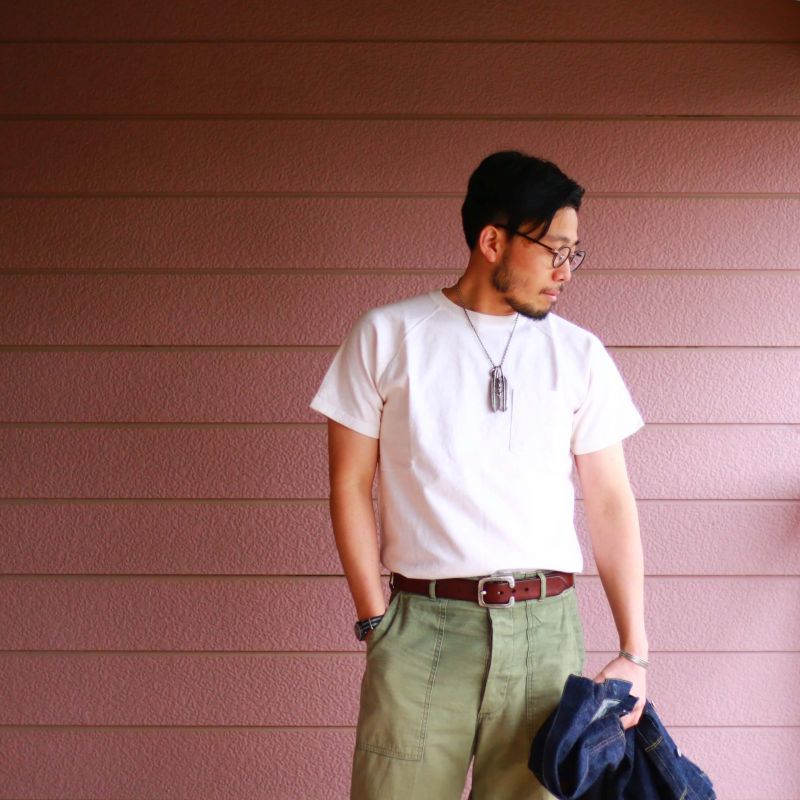 Good On グッドオン S/S HEAVY RAGLAN POCKET TEE ヘビーウェイトラグランポケットTee