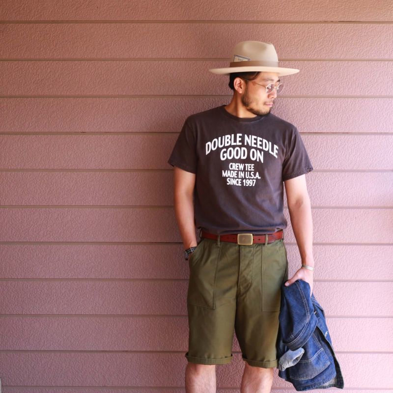 Buzz Rickson's バズリクソンズ TROUSERS MEN'S COTTON SATEEN OLIVE GREEN QM SHADE 107,TYPE I,CLASS SHORTS ベイカーショーツ