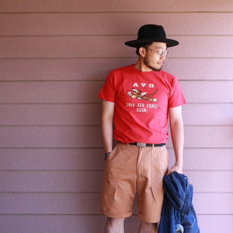 Buzz Rickson's バズリクソンズ PRINT S/S TEE 14th AIR FORCE ASSN プリントTEE