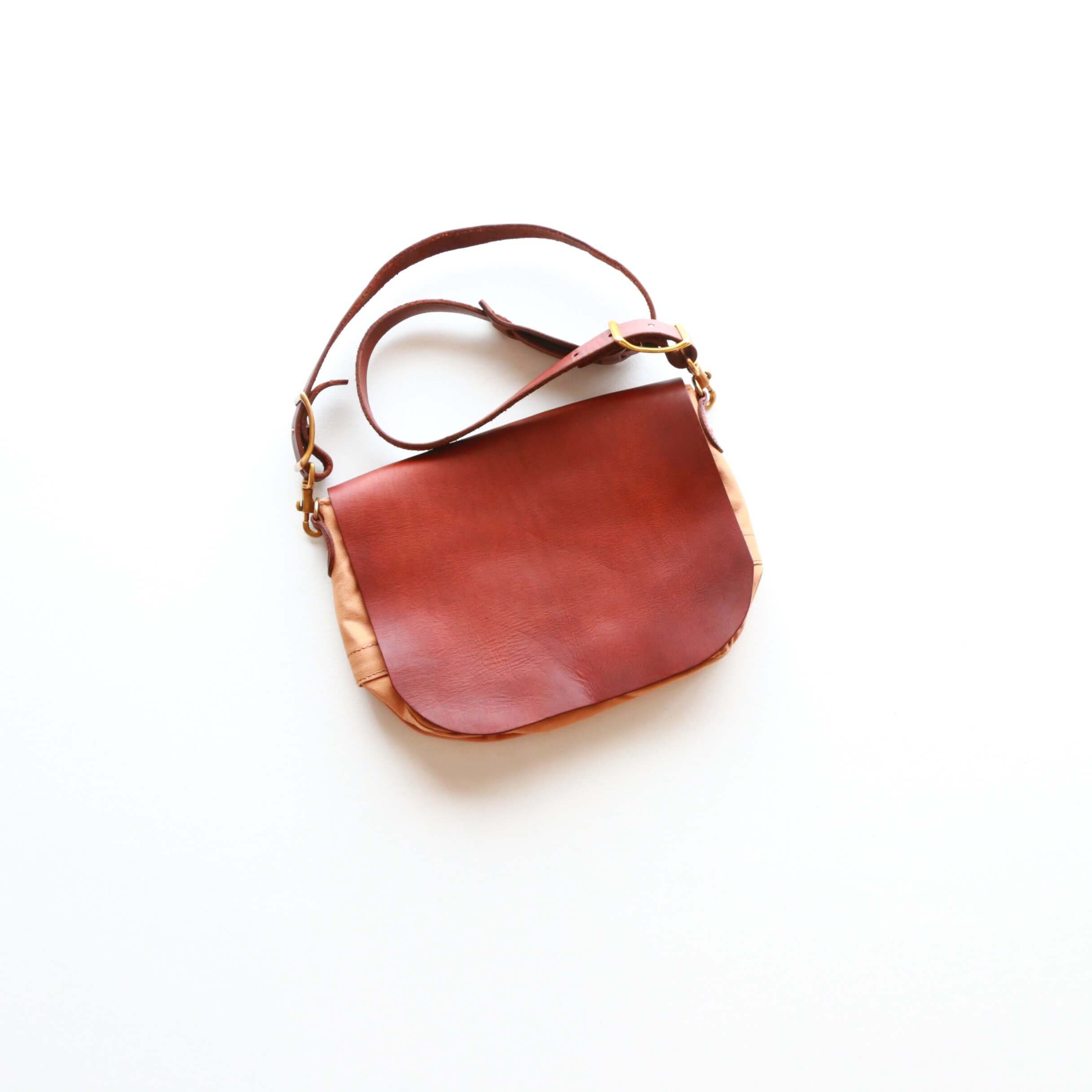 vasco ヴァスコ CANVAS×LEATHER MAIL BAG -SMALL キャンバス×レザー