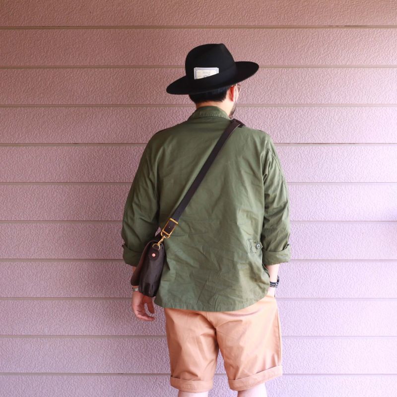 vasco ヴァスコ CANVAS×LEATHER MAIL BAG -SMALL キャンバス×レザー メールバッグ スモール 刻印ナシ